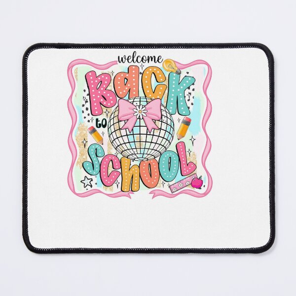 Item preview, Retro Back To School Disco Bow Kids Teacher designed and sold by KroghDs.