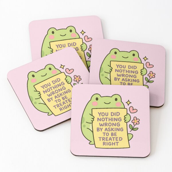 Item preview, Frog Affirmation Mental Health Self Love Cute Frog Positive Quote Gift designed and sold by ronakris009.