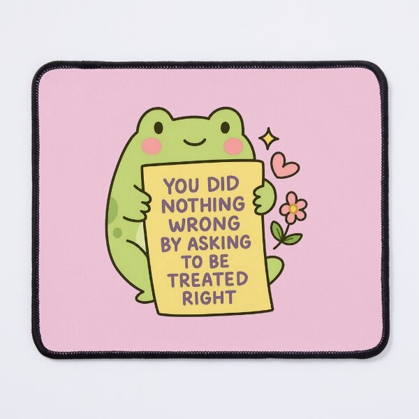 Item preview, Frog Affirmation Mental Health Self Love Cute Frog Positive Quote Gift designed and sold by ronakris009.