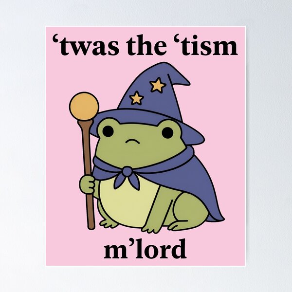 Item preview, Funny Autism Kindle Twas The Tism Sticker Neurodivergent Reader Gift designed and sold by ronakris009.