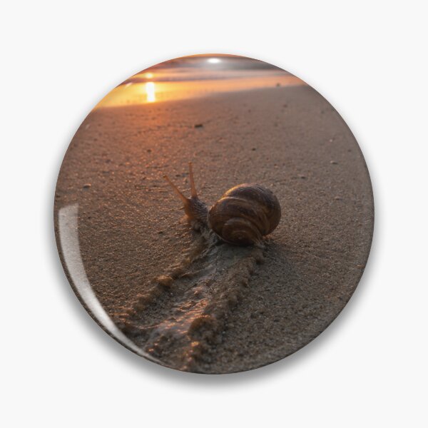 Item preview, Solitary Snail at Sunset designed and sold by JuViRo.