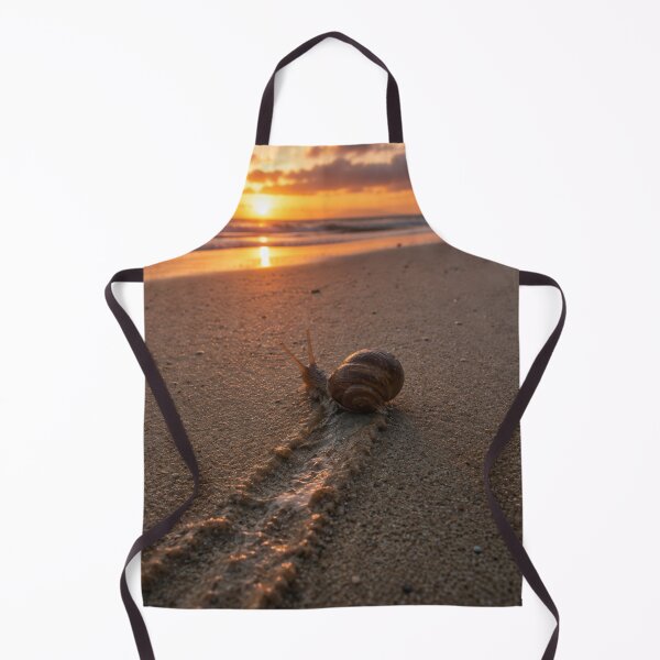 Item preview, Solitary Snail at Sunset designed and sold by JuViRo.