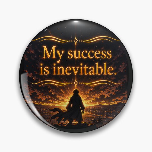 Item preview, My success is inevitable.(Anime Ver.) designed and sold by MaxDreamsArt.