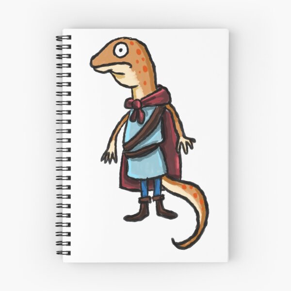 Item preview, Orange Gecko Adventurer designed and sold by Savvique.