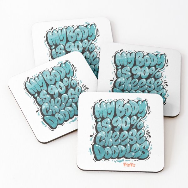 Item preview, 90% Cheese Doodles - WhimWiz Funny & Quirky Gift Ideas designed and sold by WhimWiz.