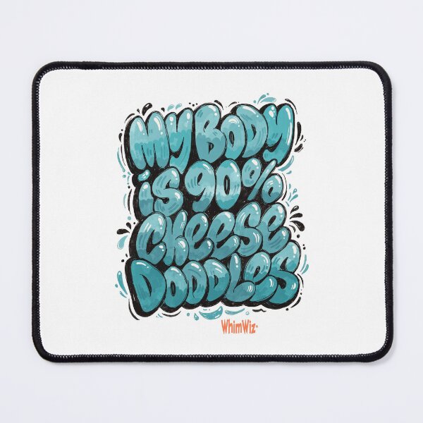 Item preview, 90% Cheese Doodles - WhimWiz Funny & Quirky Gift Ideas designed and sold by WhimWiz.