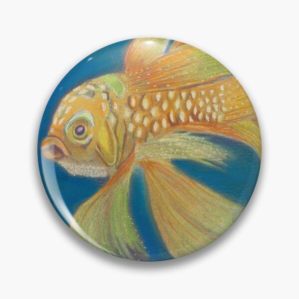 Item preview, Goldfish Glimmer holds an dance of abundance, bringing gentle waves of joy.  designed and sold by MariaJ-Bloej.