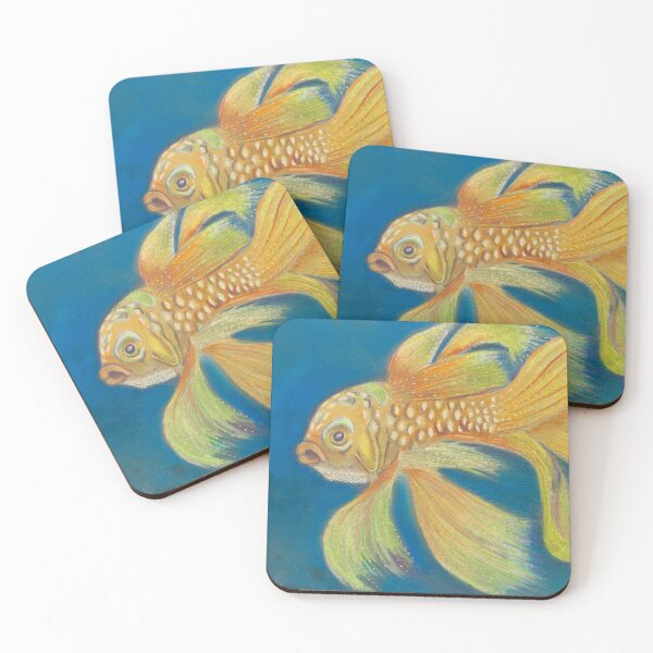 Item preview, Goldfish Glimmer holds an dance of abundance, bringing gentle waves of joy.  designed and sold by MariaJ-Bloej.
