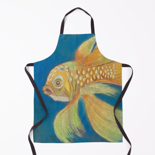 Item preview, Goldfish Glimmer holds an dance of abundance, bringing gentle waves of joy. designed and sold by MariaJ-Bloej.