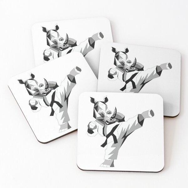 Item preview, Rey the Rhino – High Kick Martial designed and sold by MORRAx.