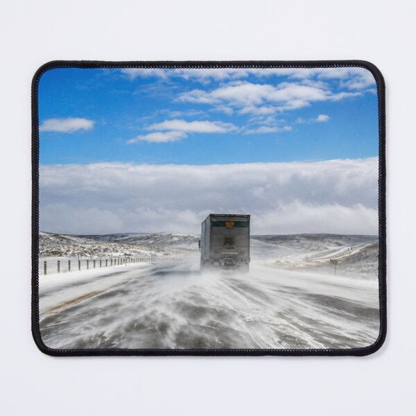 Item preview, Whiteout on the Wyoming Highway designed and sold by Kimberly Palmer.