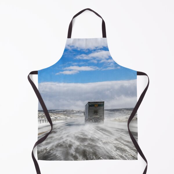 Item preview, Whiteout on the Wyoming Highway designed and sold by Kimberly Palmer.