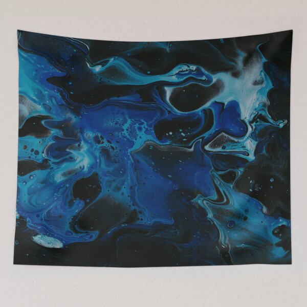 Item preview, Dark Blue Psychedelic Liquid designed and sold by pASob-dESIGN.