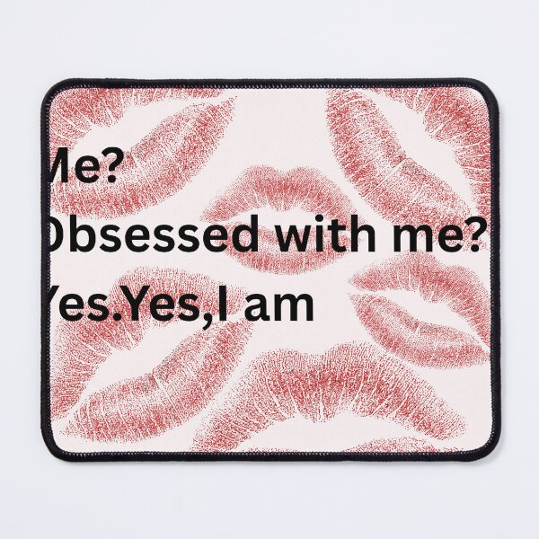 Item preview, Funny Sassy Quote Red Lipstick Kiss Pattern designed and sold by NNCollection.