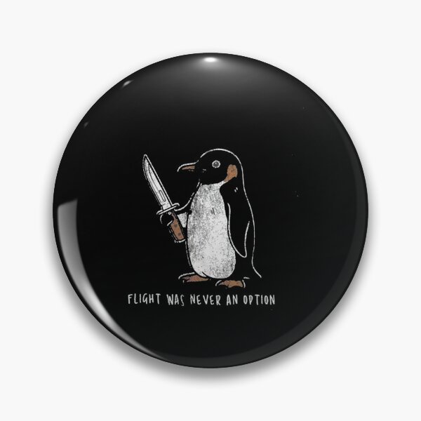 Item preview, Flight Was Never An Option - Funny Penguin Knife  designed and sold by Gbriel3.