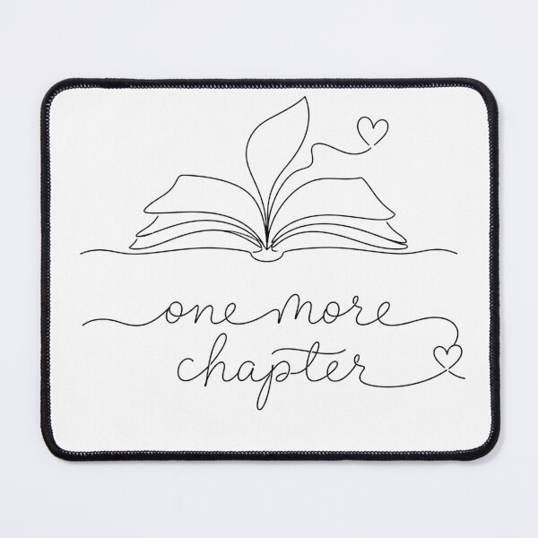 Item preview, Book Lover Minimalist Line Art | Open Book Design designed and sold by Little Moments Co..