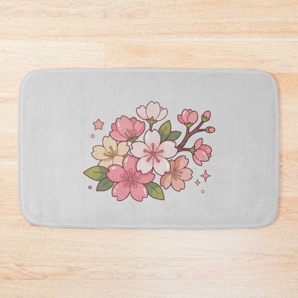 Item preview, Cute Sakura Blossom: Kawaii Japanese Cherry Blossom Spring Floral designed and sold by hattie's.
