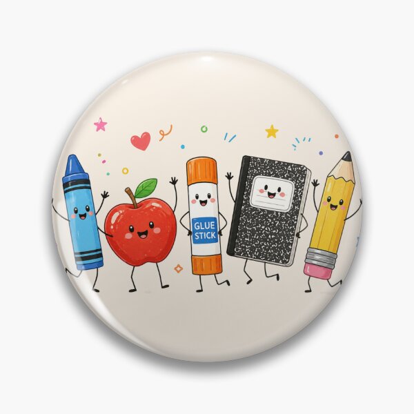 Item preview, Funny Teacher Life, Back to School Teacher Gift, Preschool Teacher, Cute Crayon Apple Pencil Notebook designed and sold by Sprinkle12345.