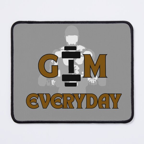 Item preview, Gym Everyday - Motivational Bodybuilding & Fitness Graphic designed and sold by SeJaa.