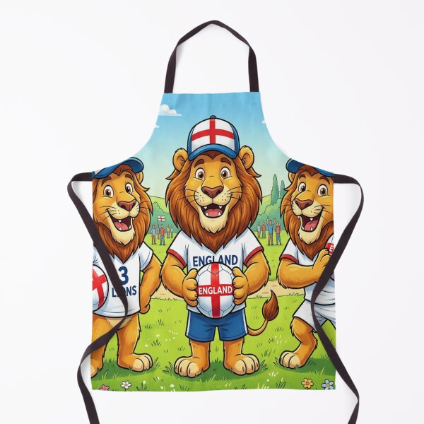Item preview, 3 Lions Football Game with their baseball caps designed and sold by Barbara Burgess.