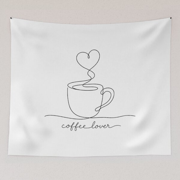 Item preview, Coffee Lover Minimalist Line Art | Coffee Cup Design designed and sold by Little Moments Co..