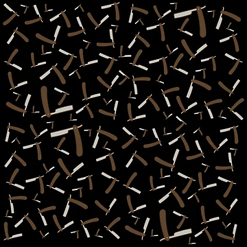 Artwork thumbnail, Straight Razor Pattern by UNK-Fatigues