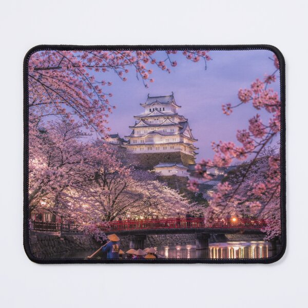 Item preview, Castle Among Cherry Blossoms designed and sold by JuViRo.