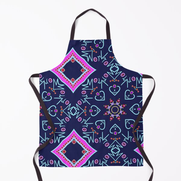 Item preview, Neon Starburst Symmetrical Dark Background Design designed and sold by Tinsleybluebell.