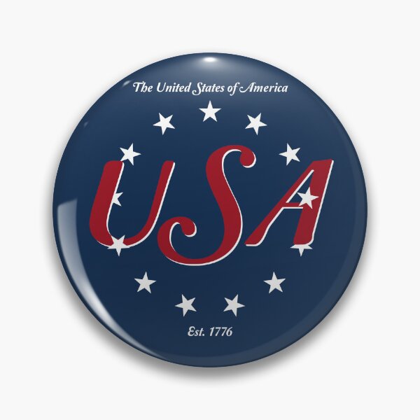 Item preview, USA - Vintage - Ext. 1776 designed and sold by Holly Norine Design.