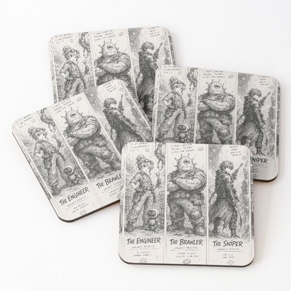 Item preview, Vintage Anime Character Lineup designed and sold by 11Anime-Art.