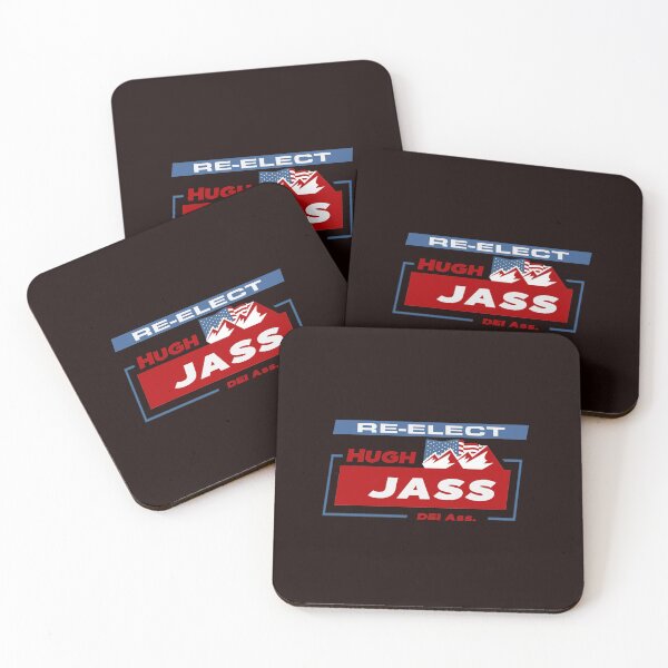 Item preview, vote hugh jass sign logo designed and sold by VWscout2.