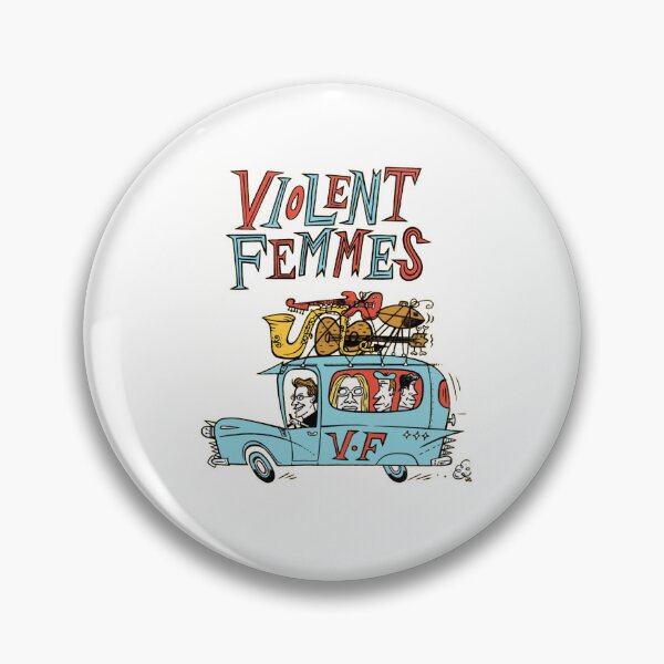 Item preview, Violent Femmes Band Road Trip Cartoon Art logo designed and sold by yraniya67.