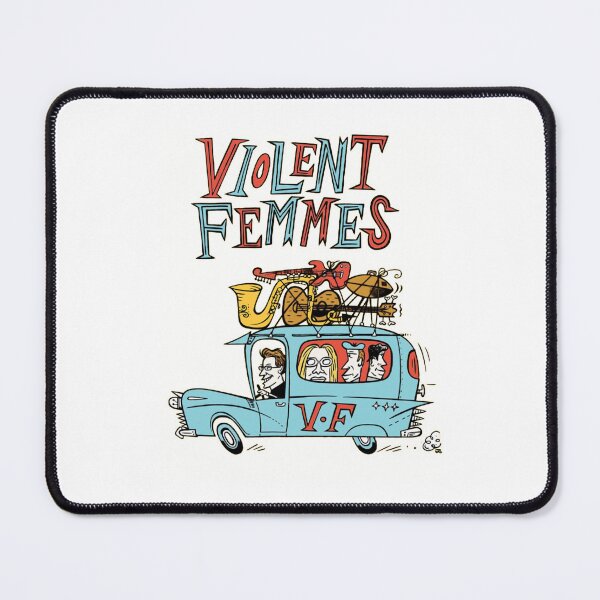 Item preview, Violent Femmes Band Road Trip Cartoon Art logo designed and sold by yraniya67.