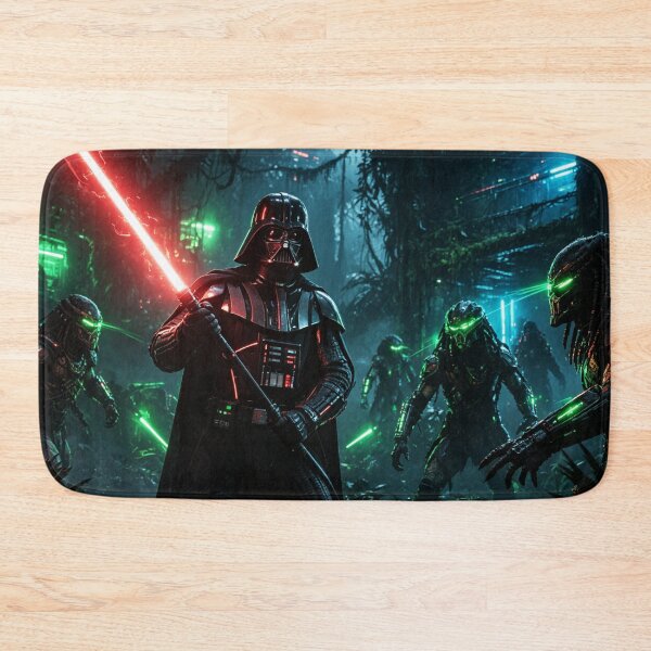 Item preview, Neon Warriors Galaxy Hunt Cyberpunk Video Game Cover Mavila Art designed and sold by Mavila Forge.