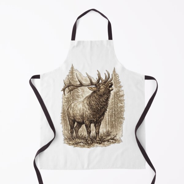 Item preview, Roosevelt Elk Bugling designed and sold by KrungiT Design .