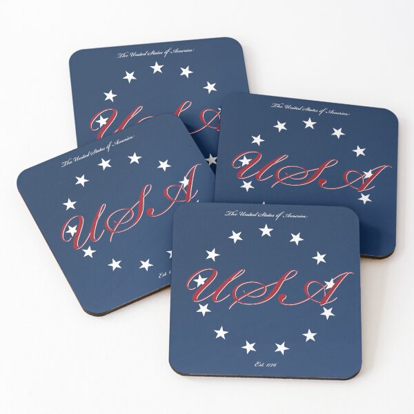 Item preview, USA - Script - Ext. 1776 designed and sold by Holly Norine Design.