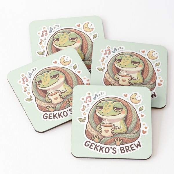 Item preview, Cozy Gecko Brew designed and sold by Safe Haven Pets.