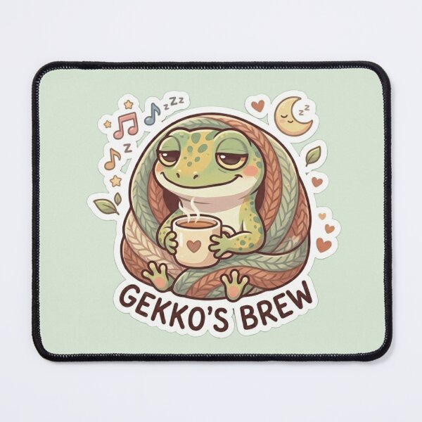 Item preview, Cozy Gecko Brew designed and sold by Safe Haven Pets.