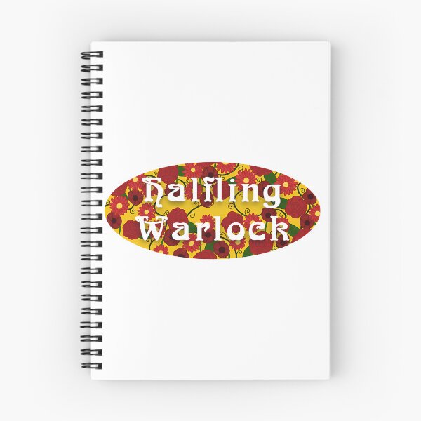 Item preview, Halfling Warlock Red Flowers designed and sold by tanmoraigs.