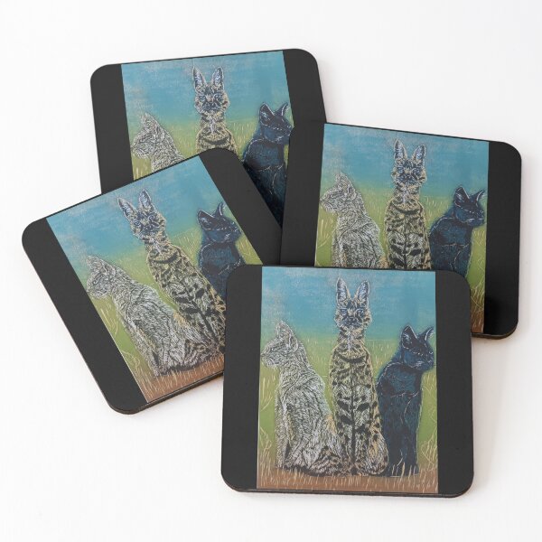 Item preview, Three Shades of Serval designed and sold by KlozArt.