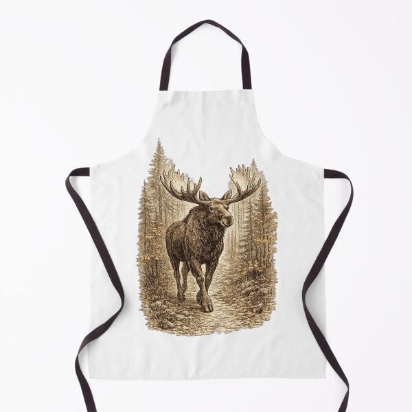 Item preview, Bull Moose Autumn Trail designed and sold by KrungiT Design .