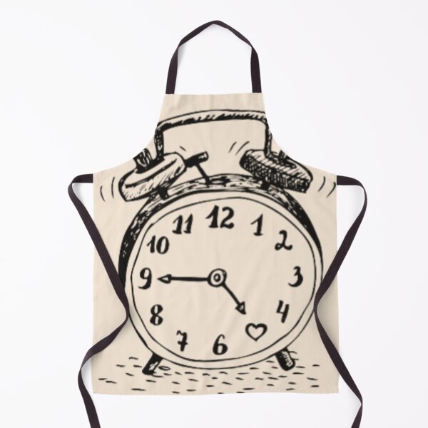 Item preview, Vintage Alarm Clock Sketch Line Art designed and sold by NNCollection.