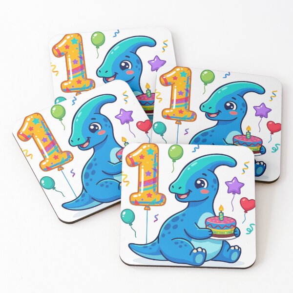 Item preview, One Saurus blue Parasaur 1st birthday gift toddler dino lover designed and sold by Tronstell.