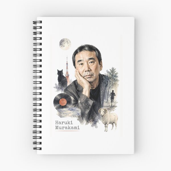 Item preview, Haruki Murakami designed and sold by Sarcastic designs.