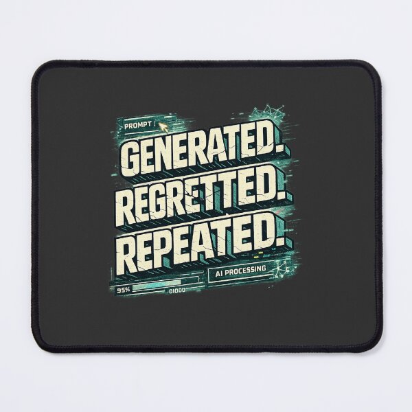 Item preview, Generated Regretted Repeated Coding Humor designed and sold by PunchDrop.