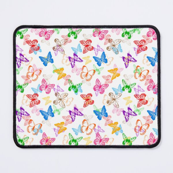Item preview, Colorful Butterfly Pattern Design - White designed and sold by PatternTitan.