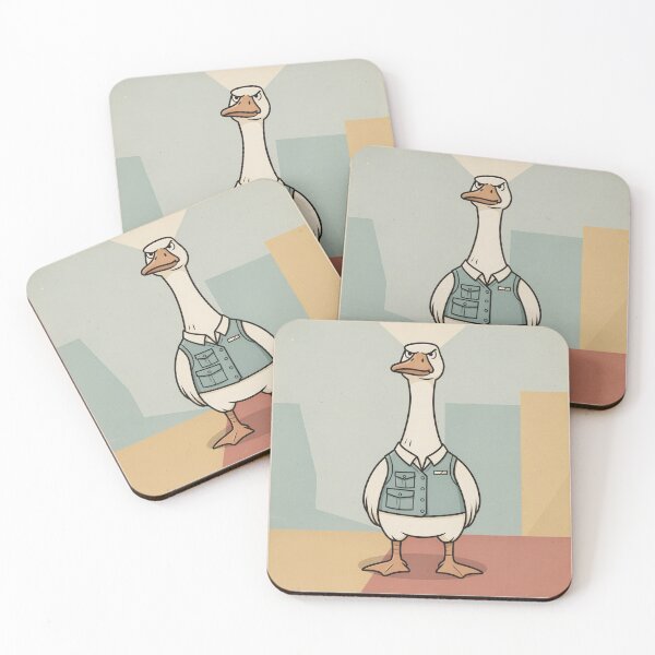 Item preview, Emotional Support Goose Reporting for Duty Funny Art designed and sold by PictorialWhimsy.