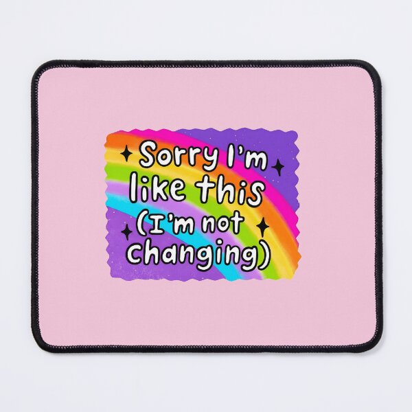 Item preview, I'm Not Changing Funny Stubborn Quote Sarcastic Retro Typography Design designed and sold by ronakris009.