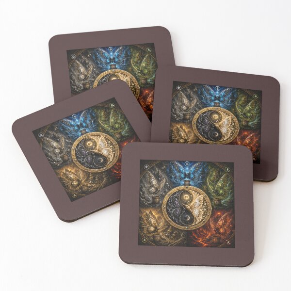 Item preview, Mandala elemental de Wu Xing - Mariposas designed and sold by Axokris.