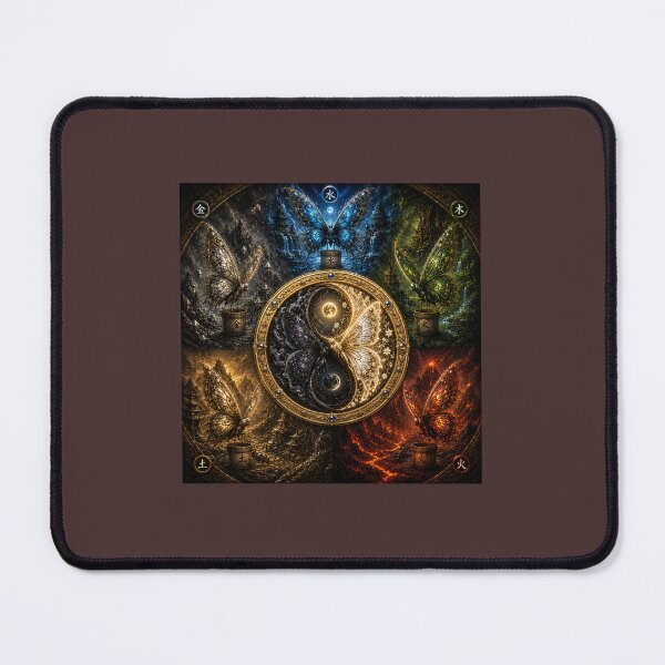 Item preview, Elementary Mandala of Wu Xing - Butterflies designed and sold by Axokris.